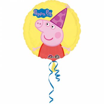 Folienballon rund Peppa Pig